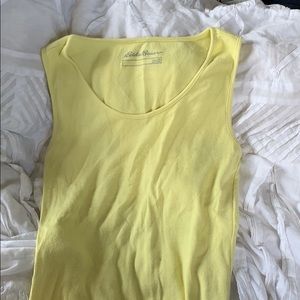 Yellow tank